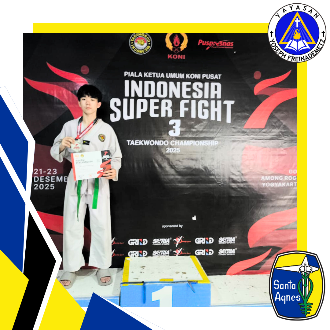 2nd Place – Junior Under 59 Male Superfight Taekwondo Championship 2025 by KONI Surabaya