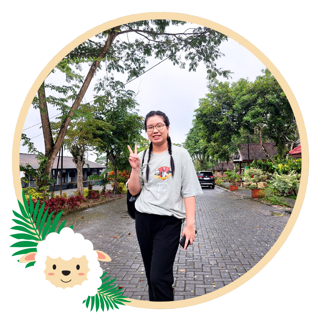 Hai, Saya Gabrielle Nathania alumni 2018!